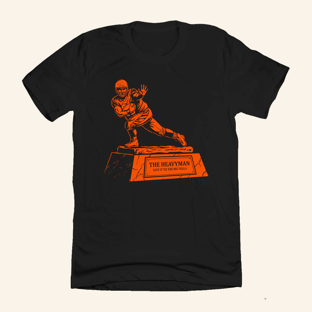 The Heavyman Give It To The Big Fella T-Shirt The Heavyman Trophy Shirt Football Fan Gifts - Lily Birch Market