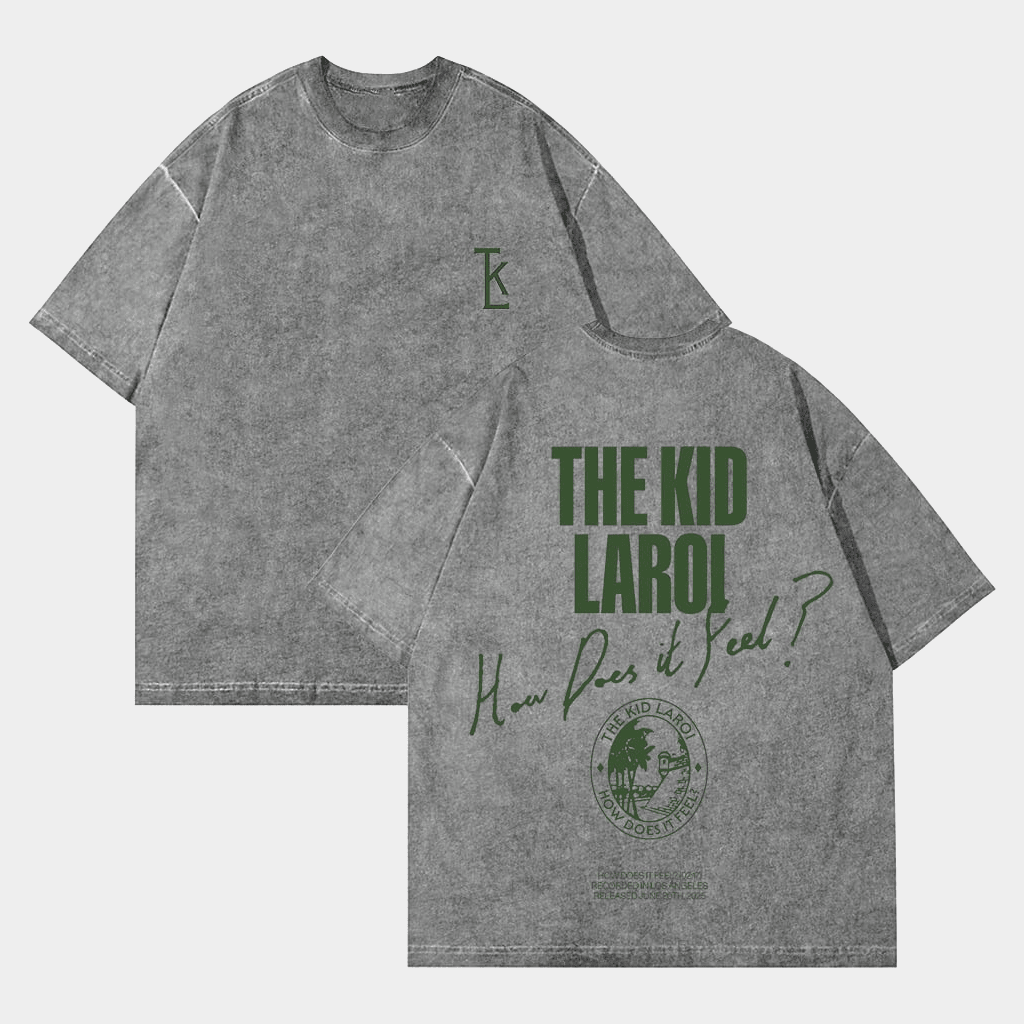The Kid LAROI Merch How Does It Feel T-Shirt Music Lover Gifts For Him - Lily Birch Market