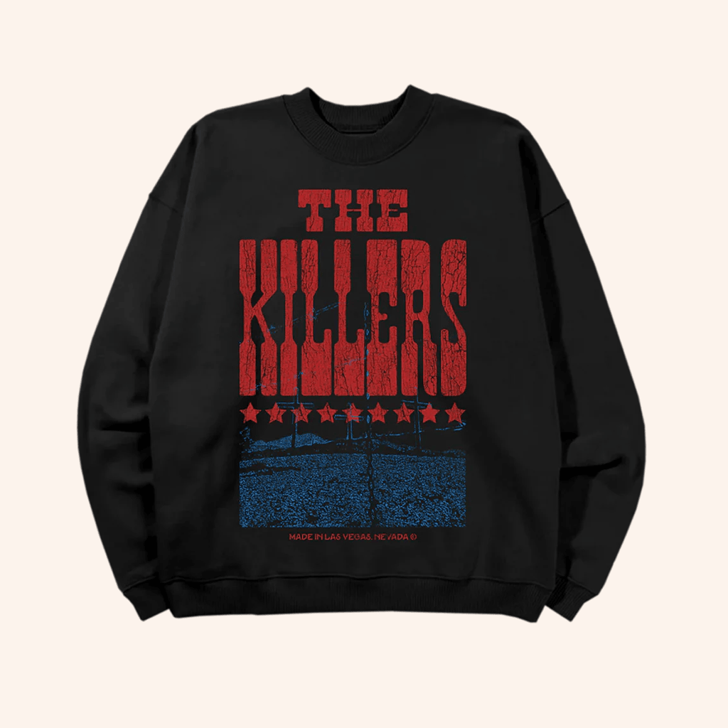 The Killers Merch Made In Las Vegas Sweatshirt Presents For Music Lovers - Lilybirchmarket