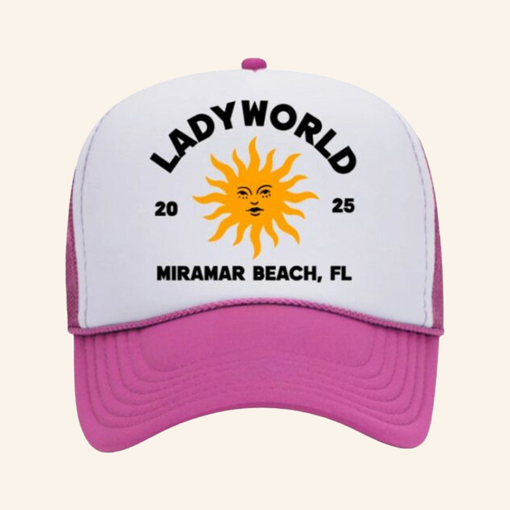The Lady Gang Merch Ladyworld Trucker Hat Birthday Presents For Sister - Lilybirchmarket