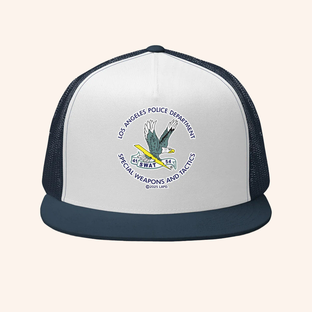 The LAPD Merch SWAT Logo Trucker Hat Best Gifts For Police Officers - Lilybirchmarket