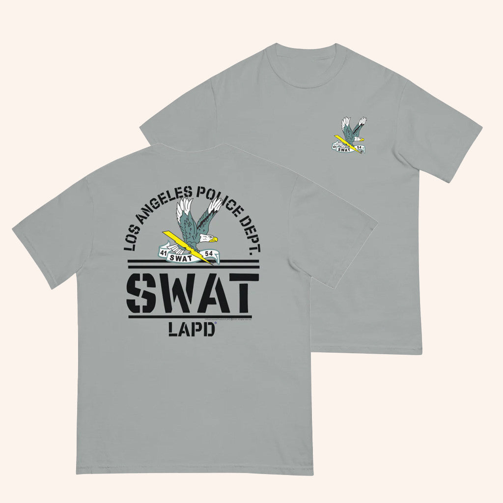 The LAPD Merch SWAT Stencil Logo T-Shirt Good Gifts For Police Officers - Lily Birch Market