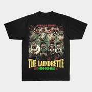 The Laundrette Open 24 Hours Dosbrak T-Shirt Good Gifts For Boyfriend - Lily Birch Market