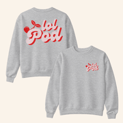 The Lol Podcast Merch Cherry Logo Crewneck Sweatshirt Her Gifts - Lilybirchmarket