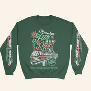 The Lost Bros Merch Oh What Fun Monorail Sweatshirt Christmas Gift Ideas For Her - Lilybirchmarket