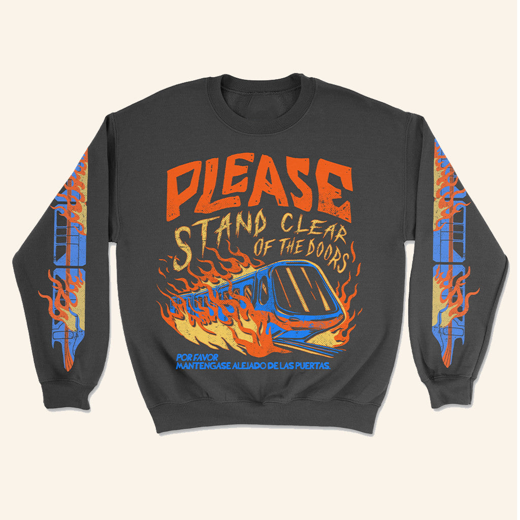 The Lost Bros Merch Please Stand Clear Sweatshirt Good Gifts For Boyfriend - Lilybirchmarket