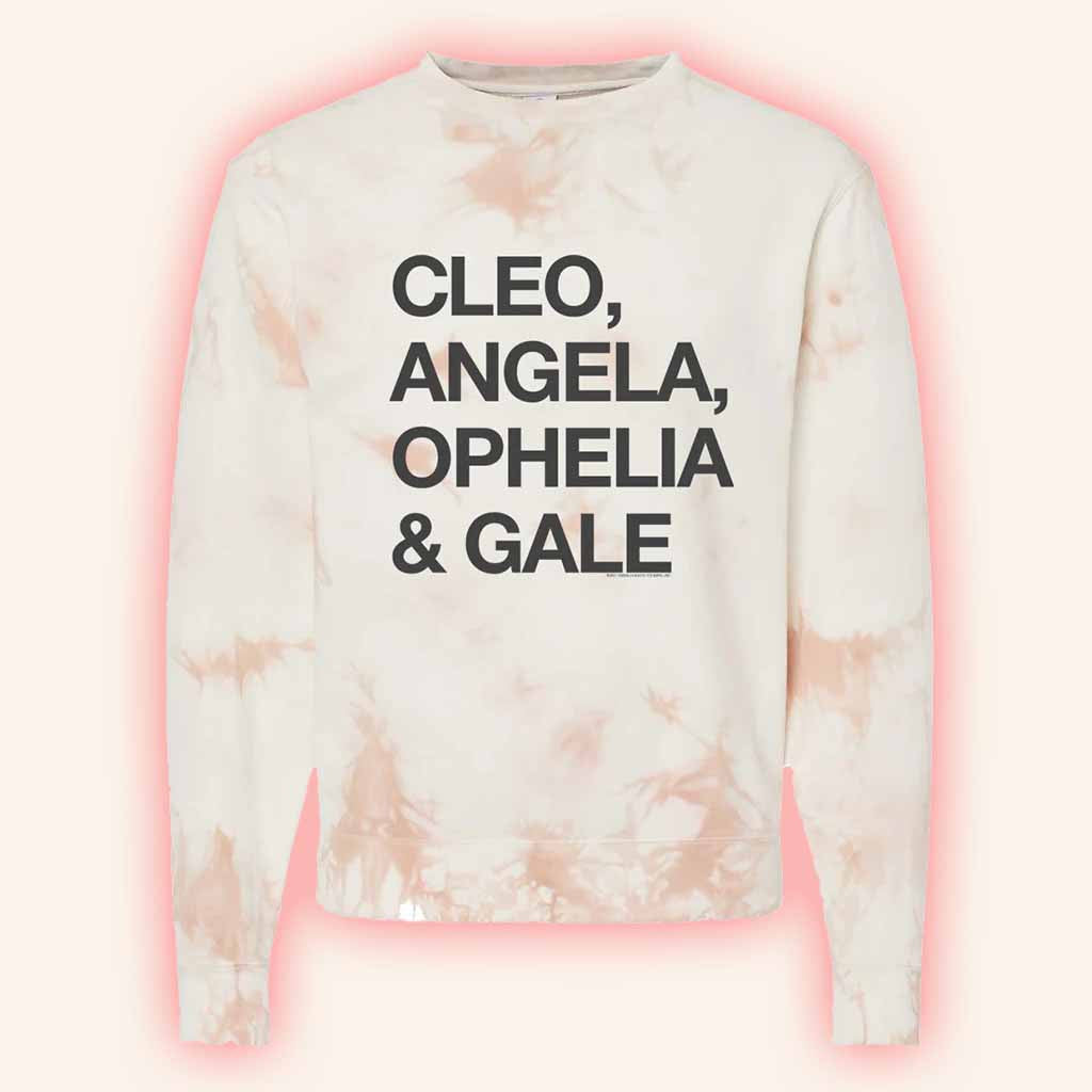 The Lumineers Merch Ladies Names Cleopatra Sweatshirt Present For Girlfriend - Lilybirchmarket