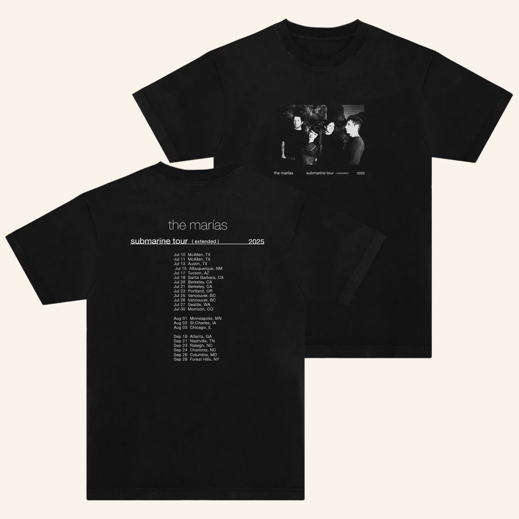 The Marias Merch Submarine Tour 2025 T-Shirt Best Gifts For Music Lovers - Lily Birch Market