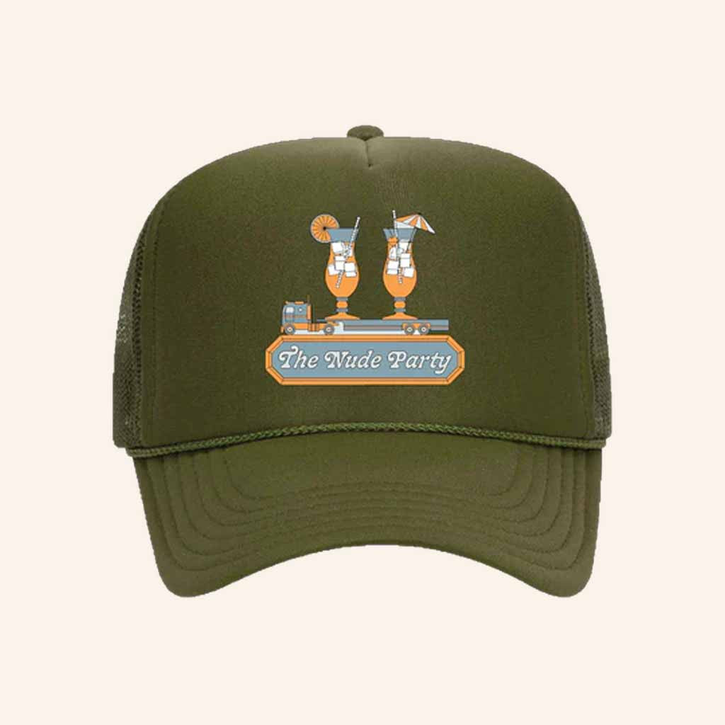 The Nude Party Merch Tiki Truck Trucker Hat Christmas Gift Ideas For Men - Lilybirchmarket