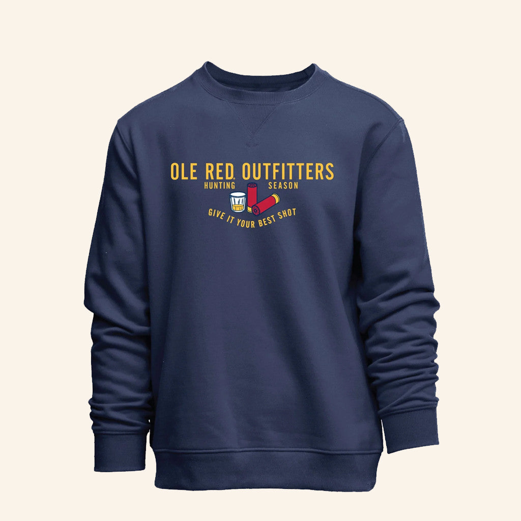 The Opry Merch Ole Red Give It Your Best Shot Sweatshirt Christmas Gift Ideas For Dad - Lilybirchmarket