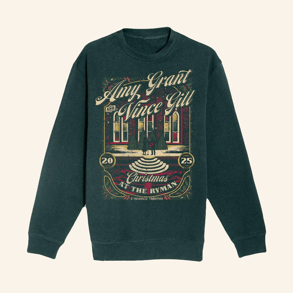 The Opry Merch Ryman Amy And Vince 2025 Sweatshirt Christmas Presents For Boyfriend - Lilybirchmarket