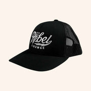 The Rebel Lounge Merch The Rebel Lounge Logo Embroidered Trucker Hat Presents For Dad - Lilybirchmarket