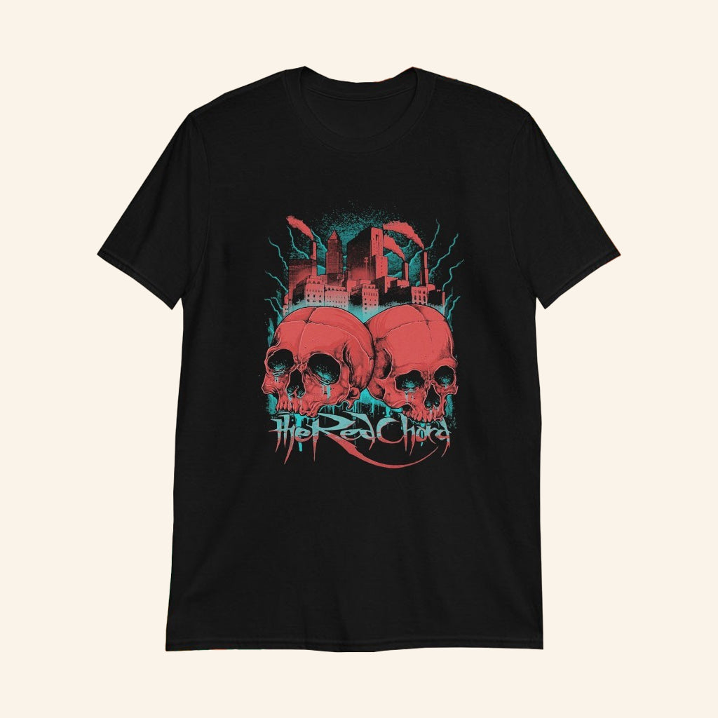 The Red Chord Skull Factory T-Shirt The Red Chord Merch Unique Gifts For Music Lovers - Lily Birch Market