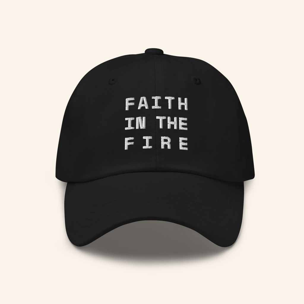 The Represent Embroidered Faith In The Fire Hat Gifts For Father - Lilybirchmarket