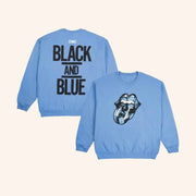 The Rolling Stones Merch Black And Blue Sweatshirt Christmas Gifts For Husband - Lilybirchmarket