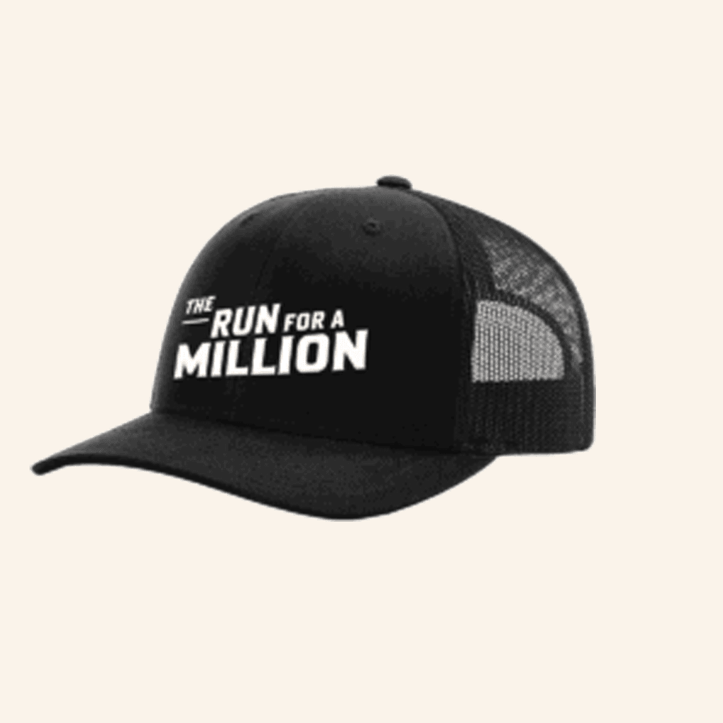 The Run For A Million Merch Trfam Black Trucker Cap Embroidered Gifts For Dudes - Lilybirchmarket
