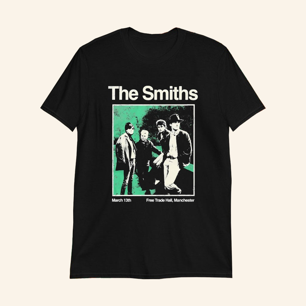 The Smiths March 13th Free Trade Hall Manchester T-Shirt The Smiths Merch Gifts For Rock Lovers - Lily Birch Market