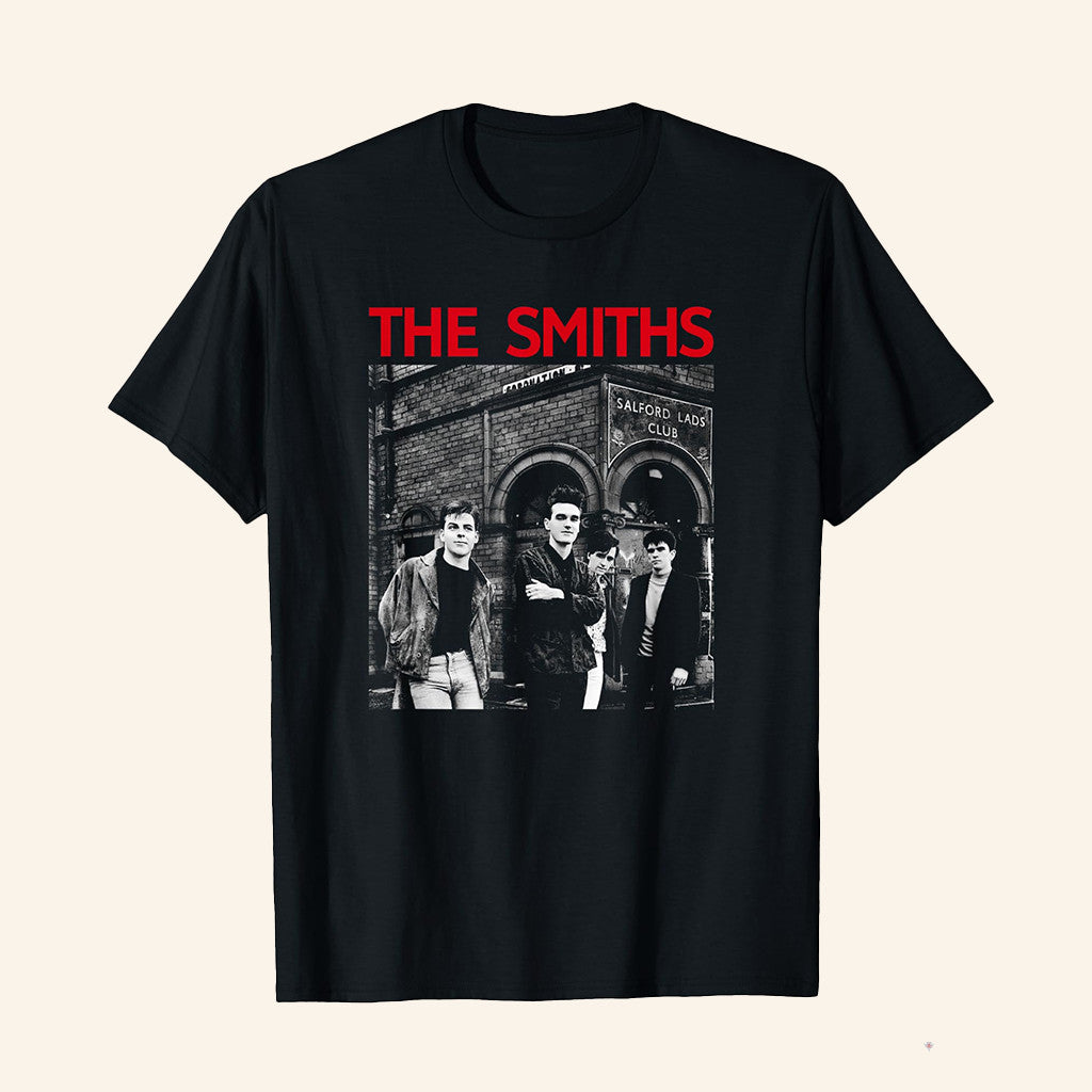 The Smiths Salford Lads Club T-Shirt The Smiths Merch Gifts For Rock Music Lovers - Lily Birch Market