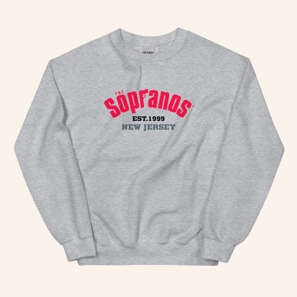The Sopranos Merch The Sopranos New Jersey Sweatshirt Gifts For Brothers - Lilybirchmarket