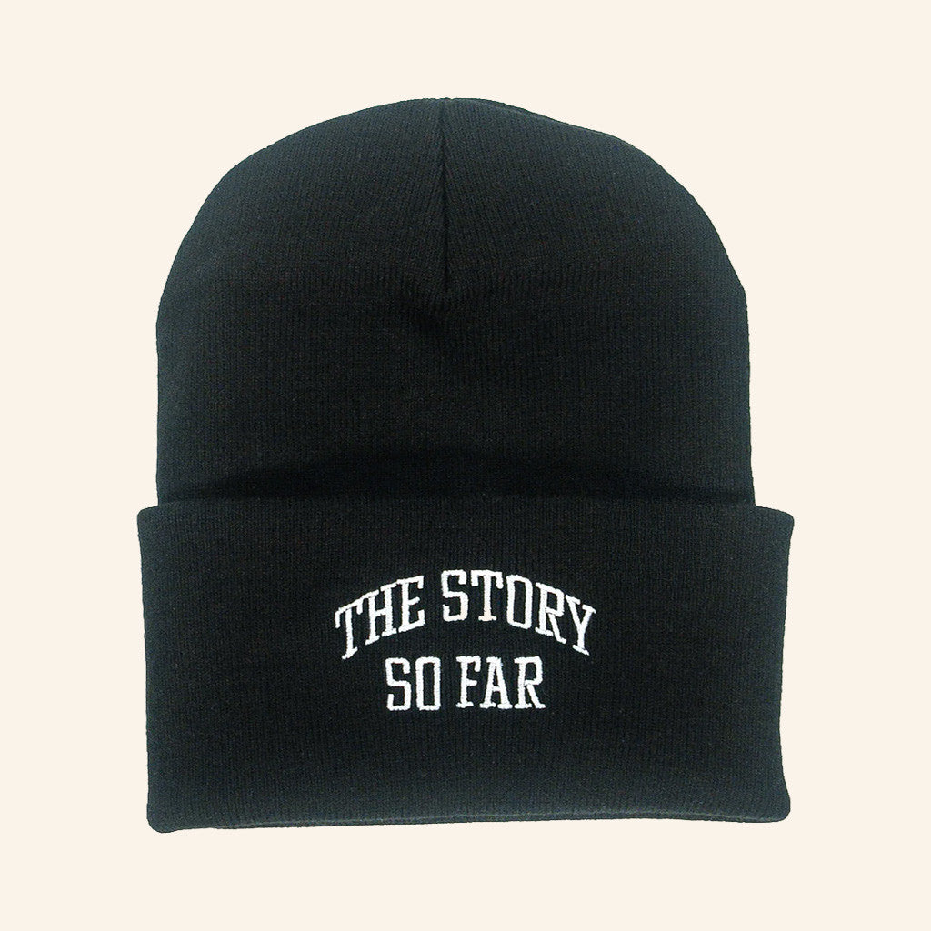 The Story So Far Merch Embroidered Logo Beanie TSSF Gift Ideas For Pop Band Fans - Lilybirchmarket