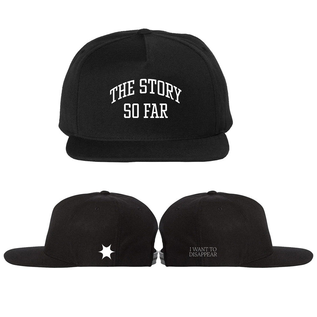 The Story So Far Merch I Want To Disappear Embroidered Snapback Hat Gifts For Pop Band Fans - Lilybirchmarket