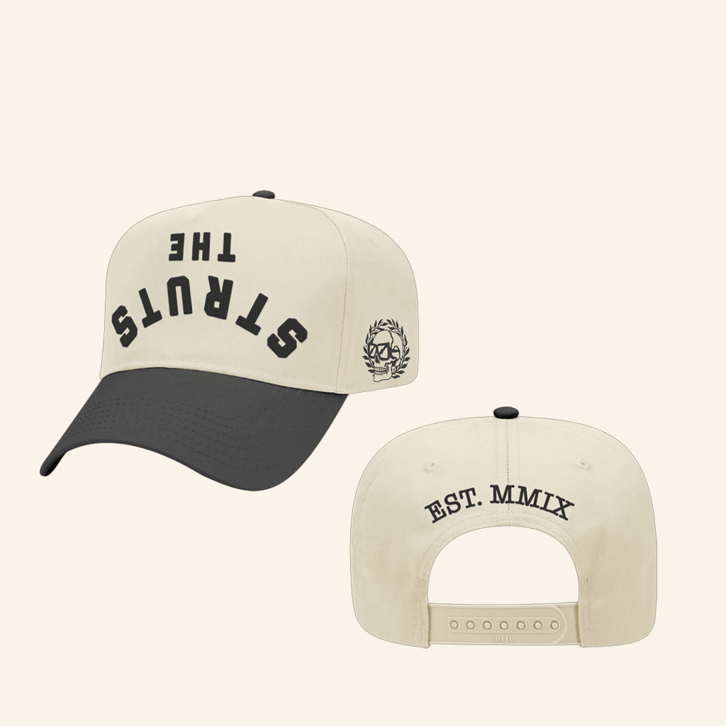 The Struts Merch Upside Down Text Hat Gifts For Rock Band Fans - Lilybirchmarket