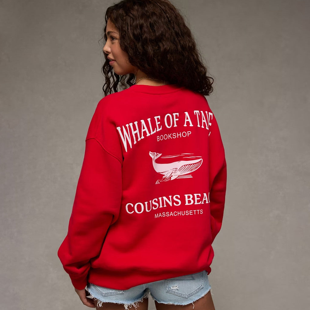The Summer I Turned Pretty Merch Whale Of A Tale Sweatshirt Birthday Ideas For Wife - Lilybirchmarket