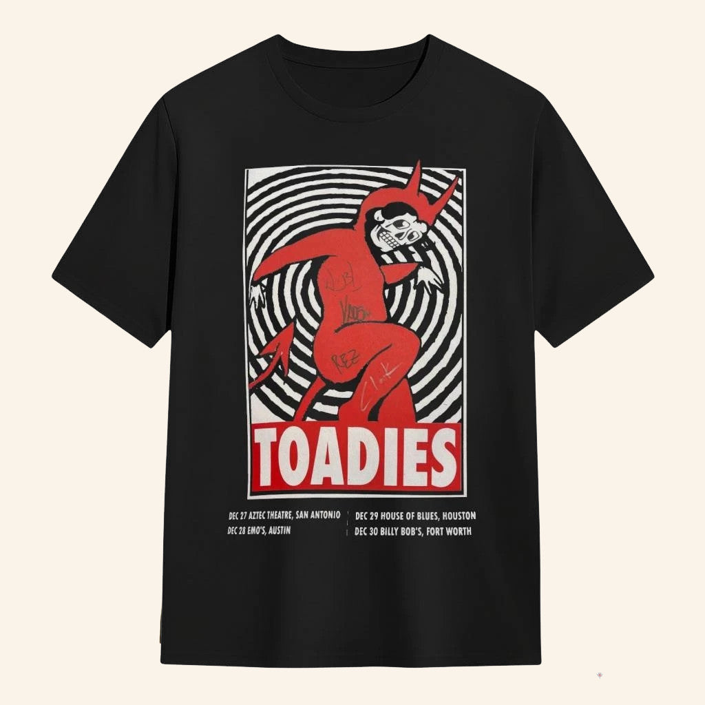 The Toadies Dec 27 30 2025 San Antonio T-Shirt The Toadies Merch Presents For Rock Lovers - Lily Birch Market
