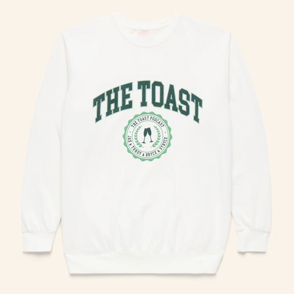 The Toast Merch Emblem Sweatshirt The Toast Crewneck Christmas Gifts For Him - Lilybirchmarket