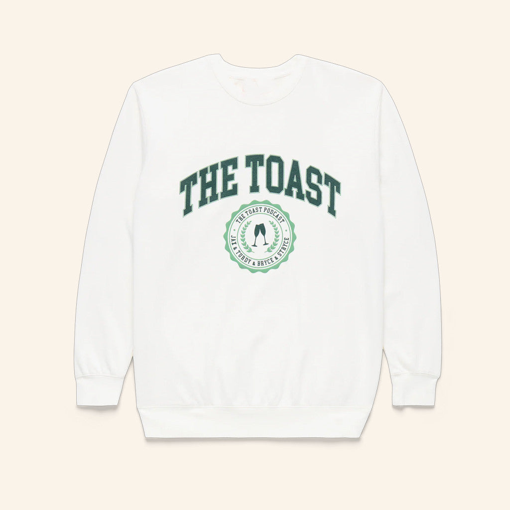 The Toast Podcast Merch Emblem Sweatshirt Christmas Gifts For Sister - Lilybirchmarket