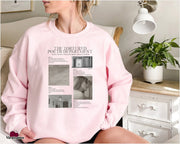The Tortured Poets Department Crewneck Sweatshirt Gifts For Friends Merch Apparel - Lilybirchmarket