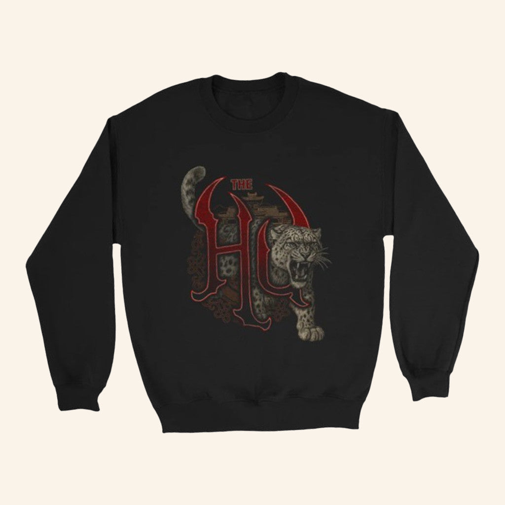 The UN Merch Snow Leopard Crewneck Sweatshirt Birthday Gifts For Brother - Lilybirchmarket
