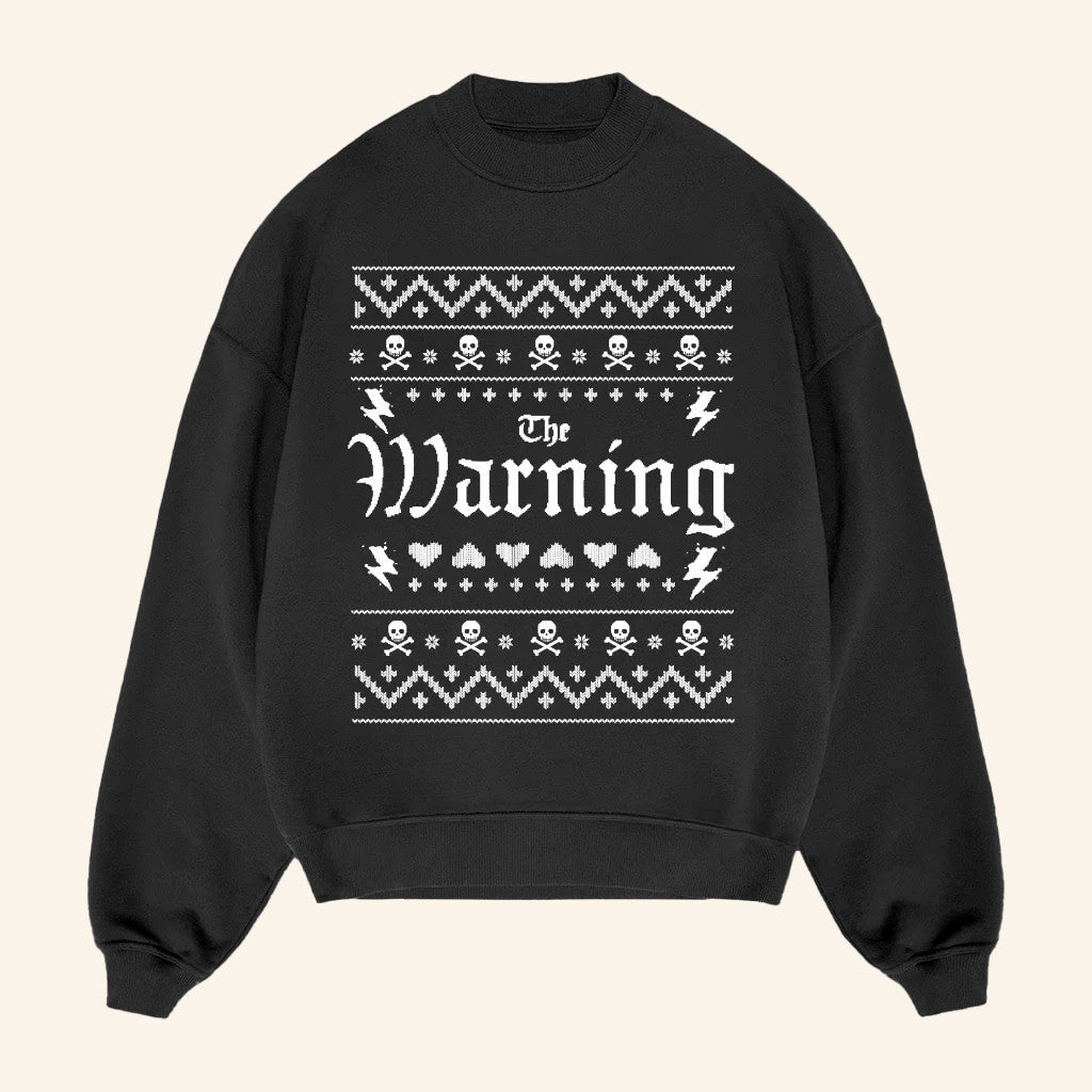 The Warning Merch Holiday Crewneck The Warning Sweatshirt Best Gifts For Rock Fans - Lilybirchmarket