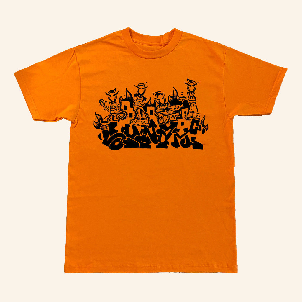 The Wrong Side Merch Sunami Orange T-Shirt Birthday Presents For Him - Lily Birch Market