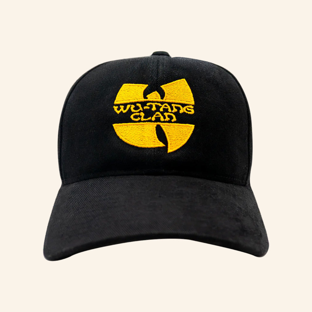 The Wu Tang Clan Merch Wu Logo Gold Hat Gifts For Father - Lilybirchmarket
