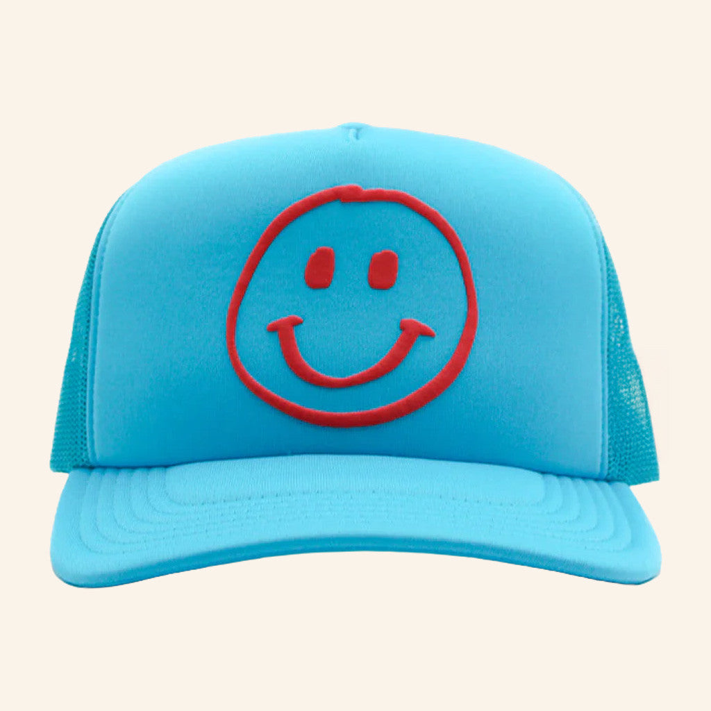 Theo Von Merch Embroidered Be Good To Yourself Blue Trucker Hat Gifts For Friends - Lilybirchmarket