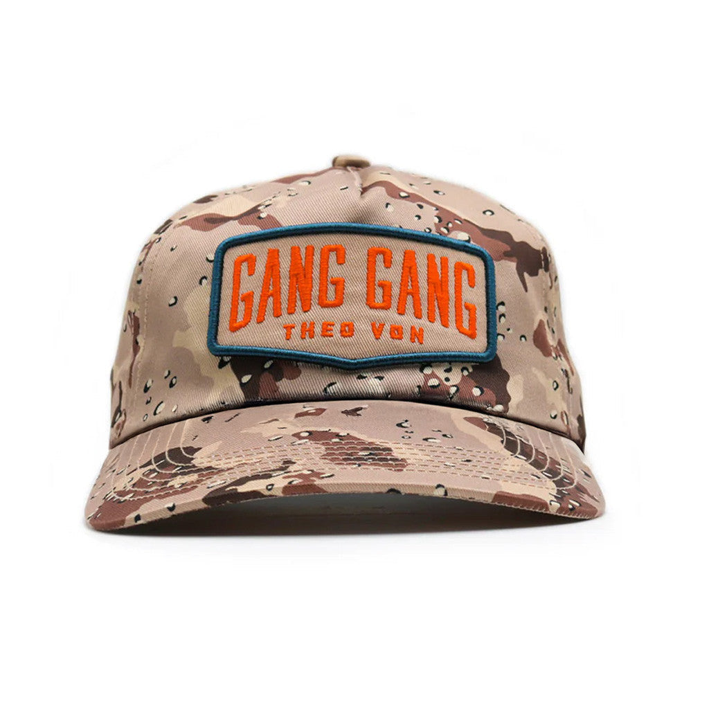 Theo Von Merch Gang Gang Desert Embroidered Camo Hat Gifts For Husband - Lilybirchmarket