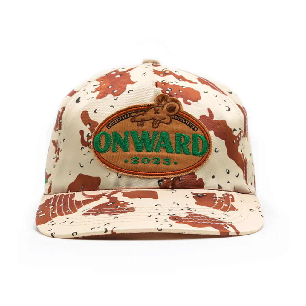 Theo Von Merch Onward 2025 Bone Camo Embroidered Hat Gifts For Dad - Lilybirchmarket