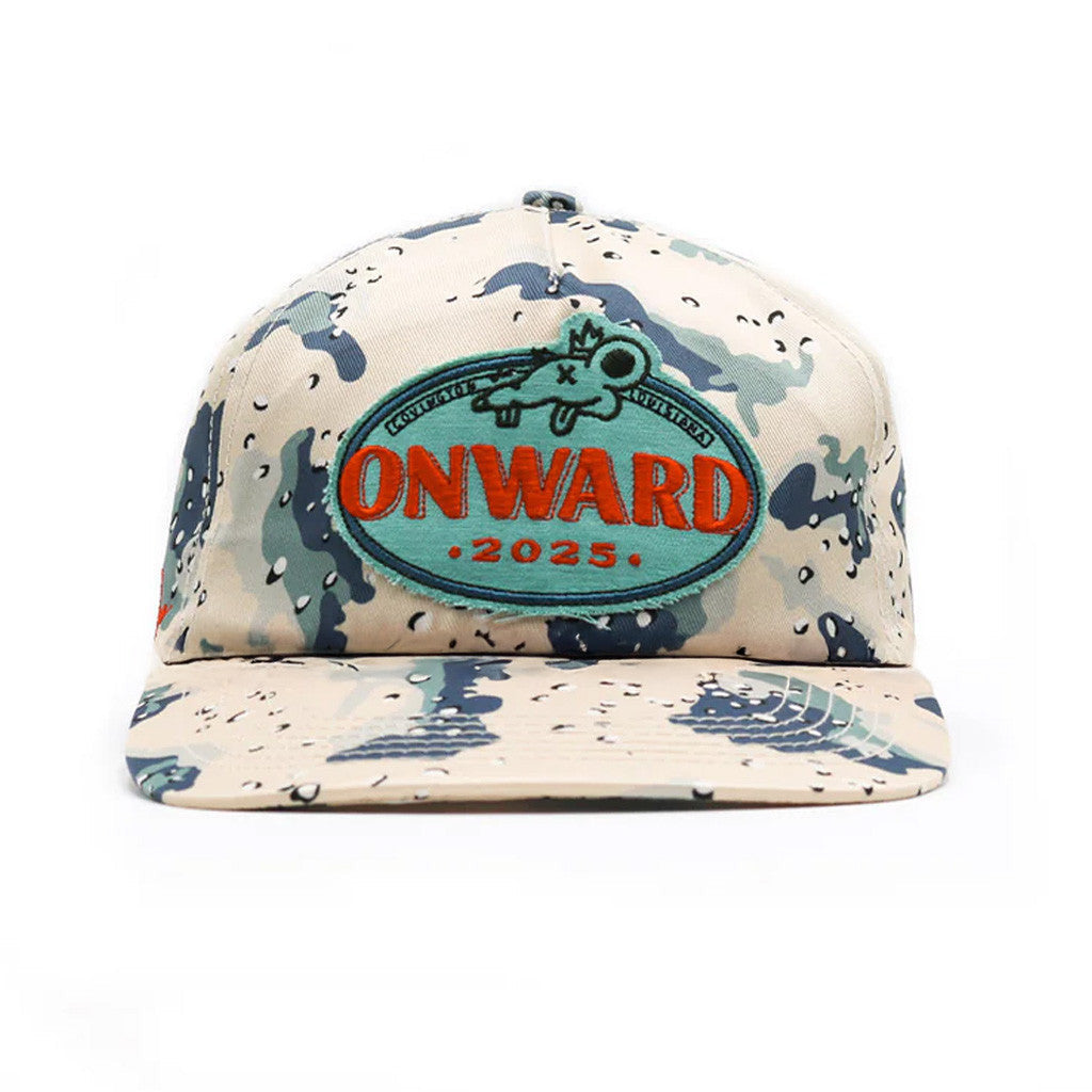 Theo Von Merch Onward 2025 Nautical Camo Embroidered Hat Gifts For Husband - Lilybirchmarket