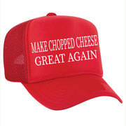 Theockywayshop Merch Make Chopped Cheese Great Again Foam Trucker Hat Dad Gifts - Lilybirchmarket