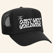 Theockywayshop Merch Ocky Way Foam Trucker Hat Gift Ideas For Him - Lilybirchmarket