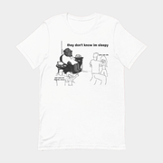 They Don't Know Im Sleepy Bear T-Shirt Birthday Ideas For Son - Lily Birch Market