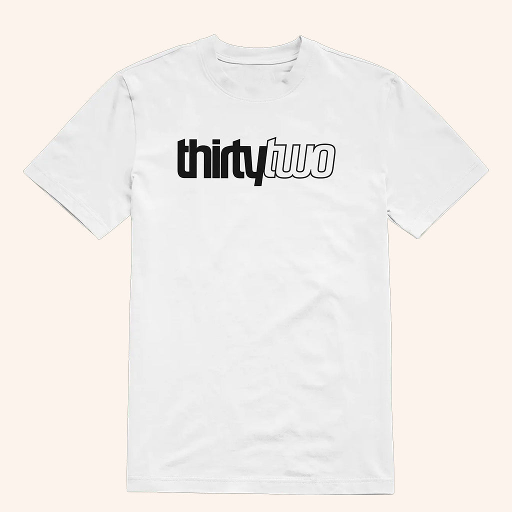 ThirtyTwo Merch ThirtyTwo Logo T-Shirt White Unique Gift For Boyfriend - Lily Birch Market