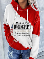 This Is The Turning Point Hoodie Merch We Have A Race To Win RIP Charlie Kirk Merch - Lilybirchmarket