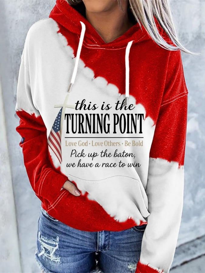 This Is The Turning Point Hoodie Merch We Have A Race To Win RIP Charlie Kirk Merch - Lilybirchmarket