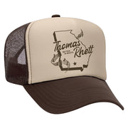 Thomas Rhett Merch Tour 2025 TR Georgia Original Foam Trucker Hat Gifts For Him - Lilybirchmarket