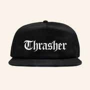 Thrasher Magazine Merch The End Oath Snapback Hat Embroidered Gifts For Husband - Lilybirchmarket