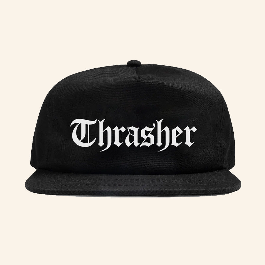 Thrasher Magazine Merch The End Oath Snapback Hat Embroidered Gifts For Husband - Lilybirchmarket