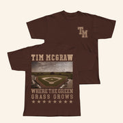 Tim Mcgraw Merch TM Baseball T-Shirt Where The Green Grass Grows Shirt Gifts For Fans - Lily Birch Market