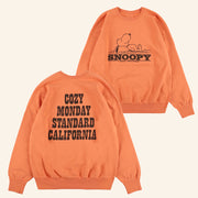 Time After Time Merch Snoopy Cozy Monday Standard California Sweatshirt Present For Wife - Lilybirchmarket